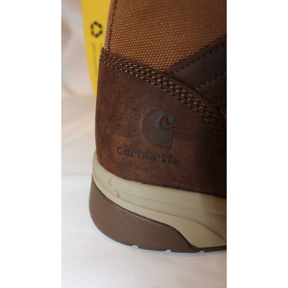 NWT Carhartt Men's US Size 10.5 Force Lightweight Elite Hazard Brown Boot - Picture 6 of 7
